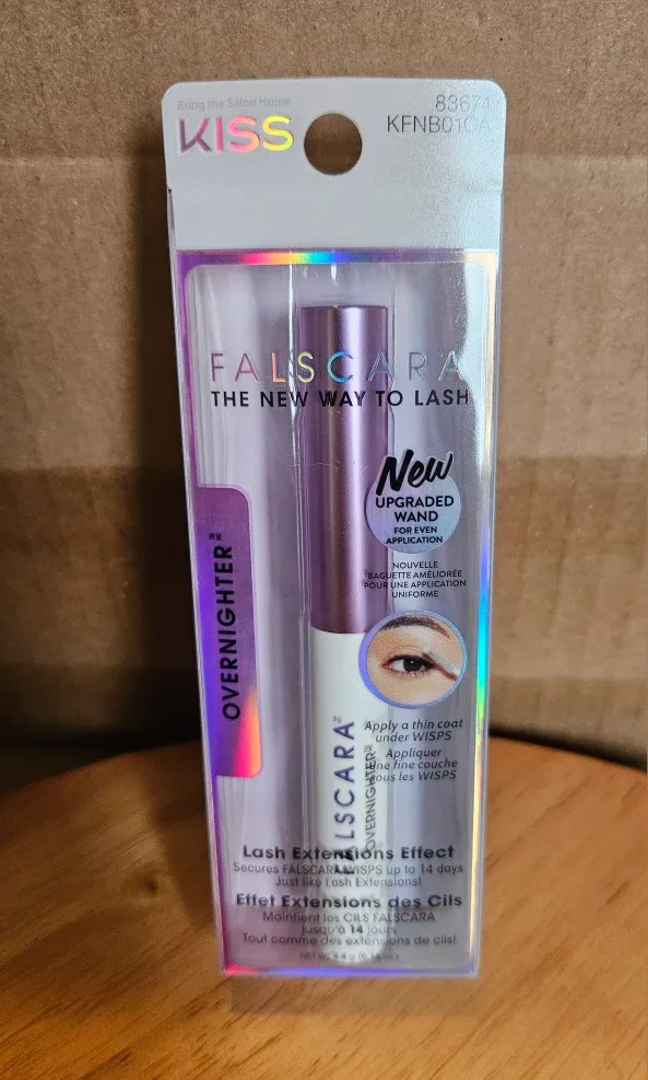 New KISS Falscara Overnighter Lash Extensions Effect