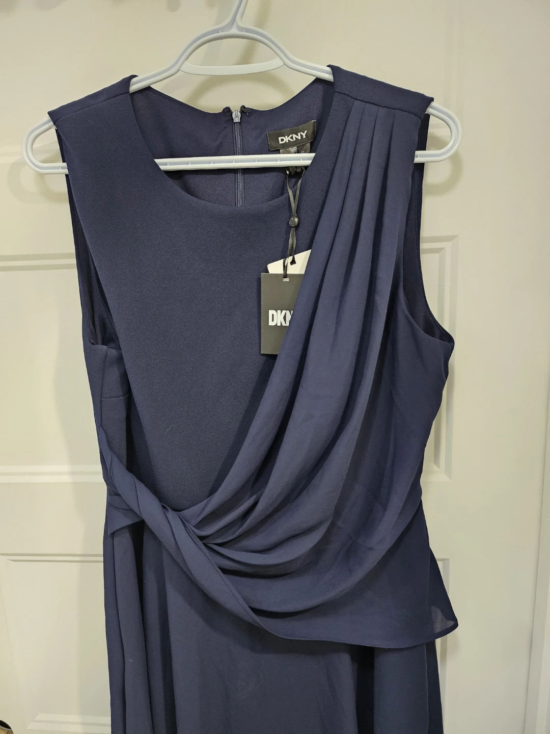 Robe DKNY bleu marine, taille 12, neuve avec étiquette - photo 2