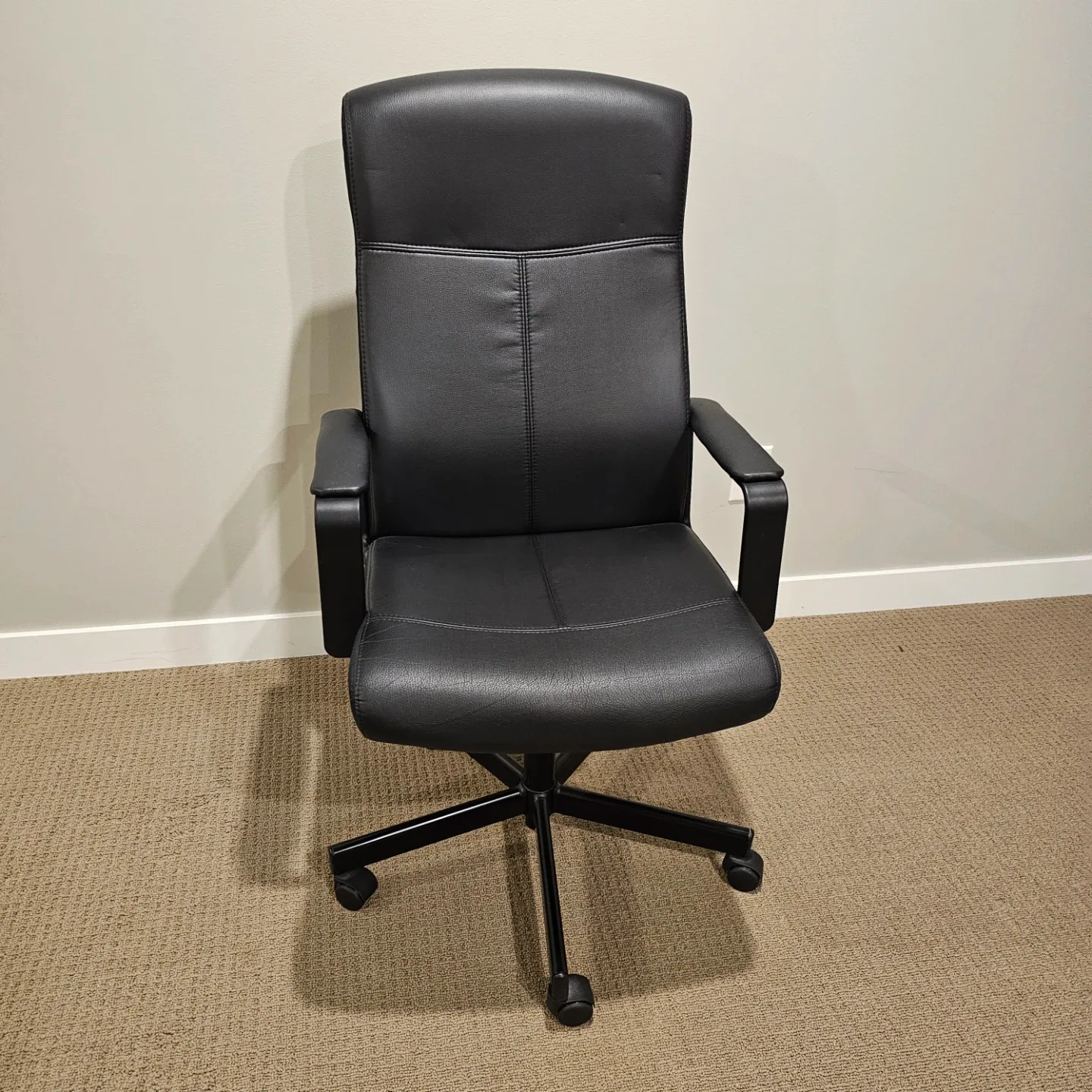 IKEA Millberget Swivel Black Office Chair