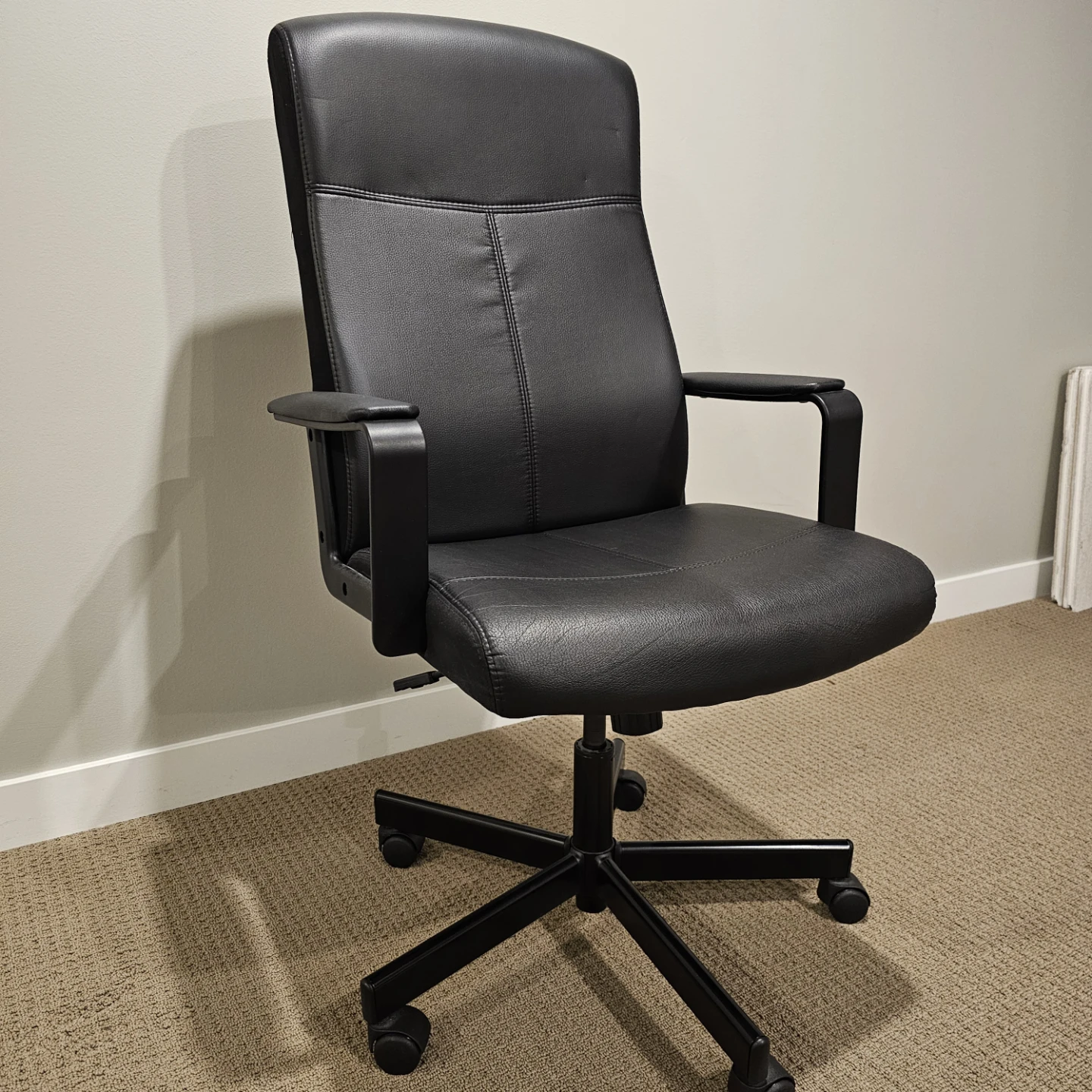 IKEA Millberget Swivel Black Office Chair - photo 2