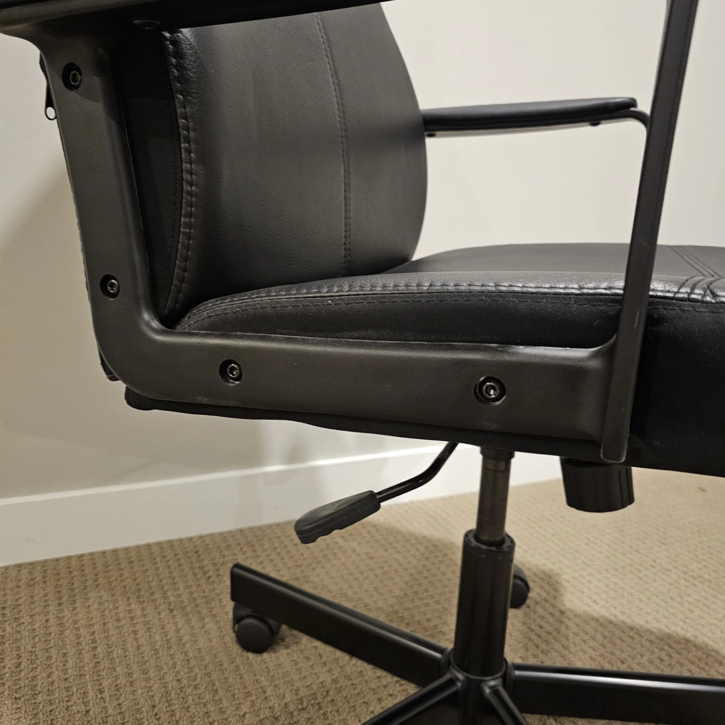 IKEA Millberget Swivel Black Office Chair - photo 3