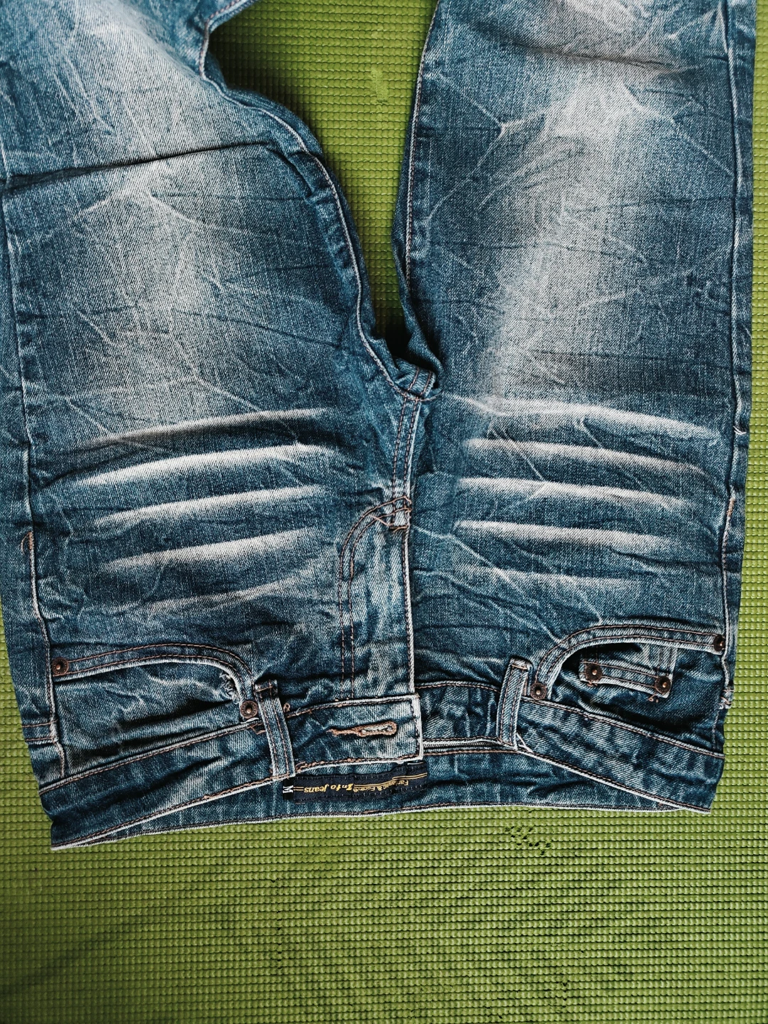 Stylish Blue Denim Jeans, Size 0, great condition - photo 3