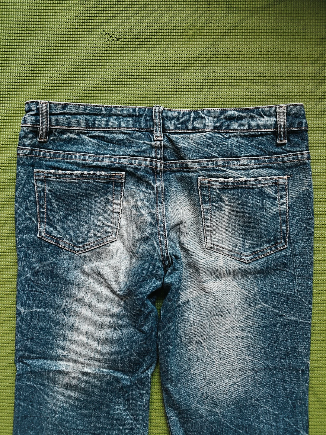 Stylish Blue Denim Jeans, Size 0, great condition - photo 4