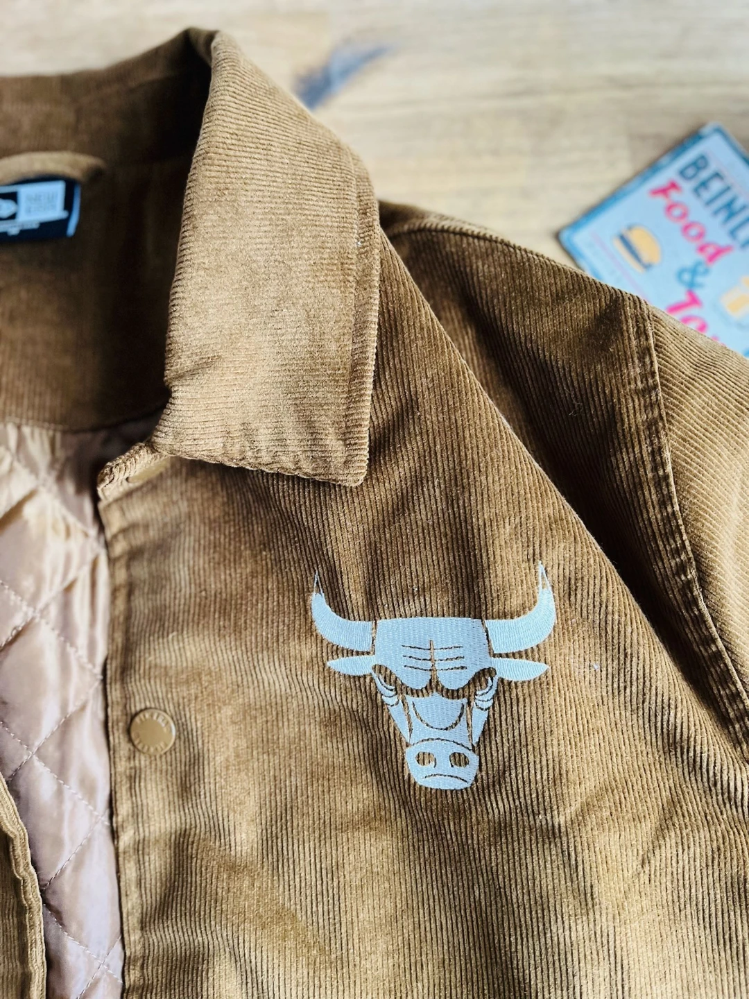 New Era Chicago Bulls Corduroy Jacket - photo 2