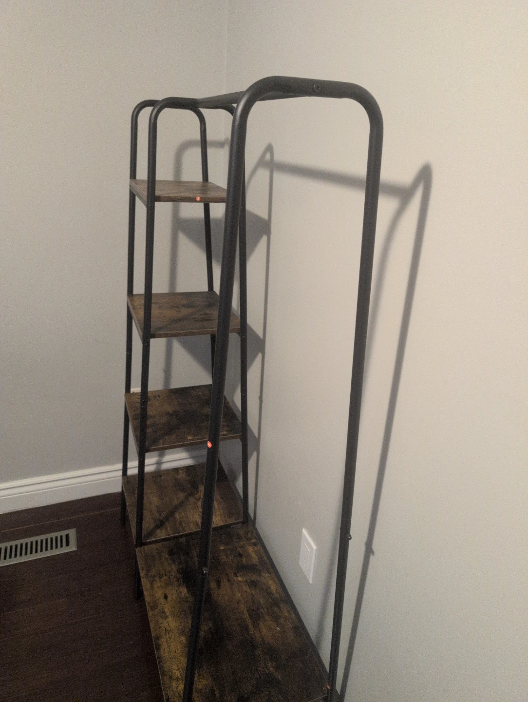 Clothes Rack with Shelves, open wardrobe - photo 2