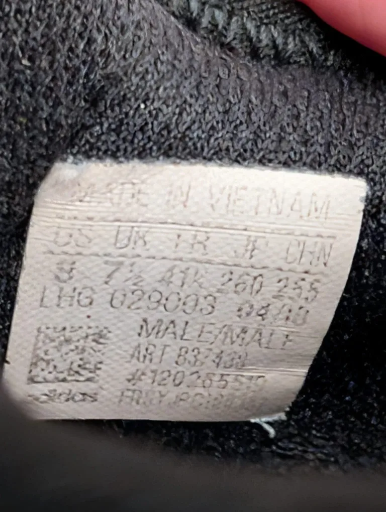 Adidas Black Running Shoes Size 8 #Cleanout image indicator(9)