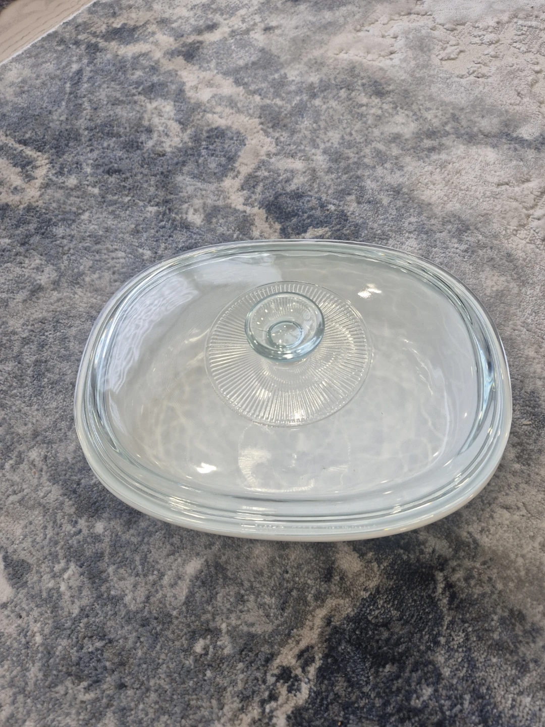 Oval White  pyrex with Glass Lid - photo 4
