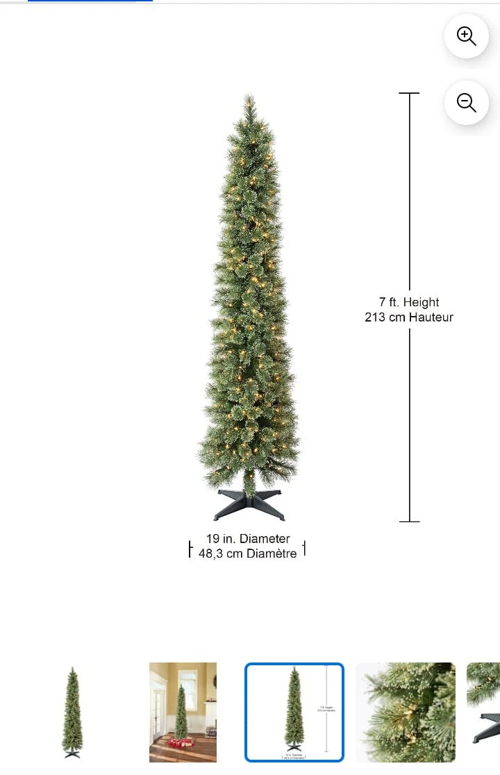 Pre lit christmas trees - photo 4