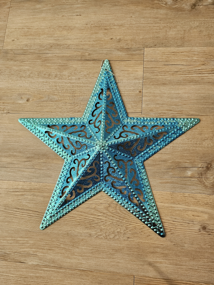 Blue Star Ornament