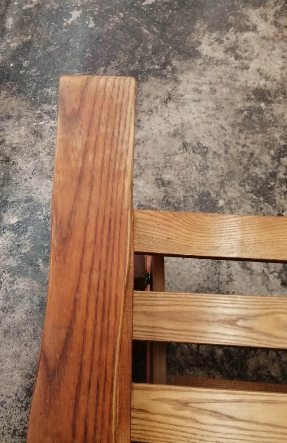 Wooden Glider Rocking Chair with Cushion image indicator(8)