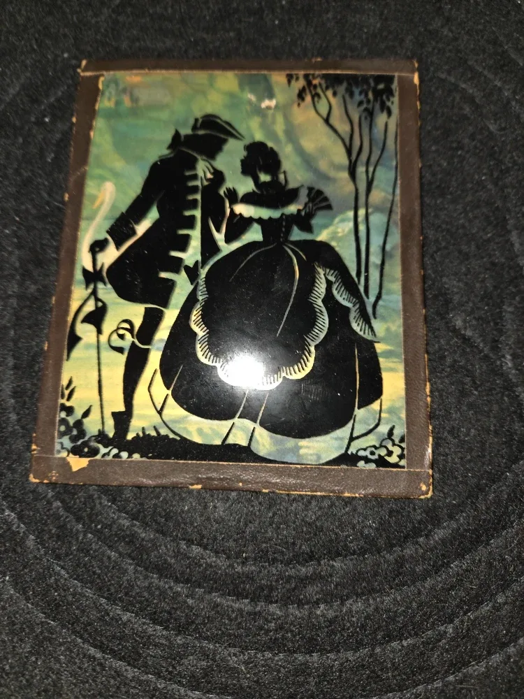 Vintage Silhouette Art Picture