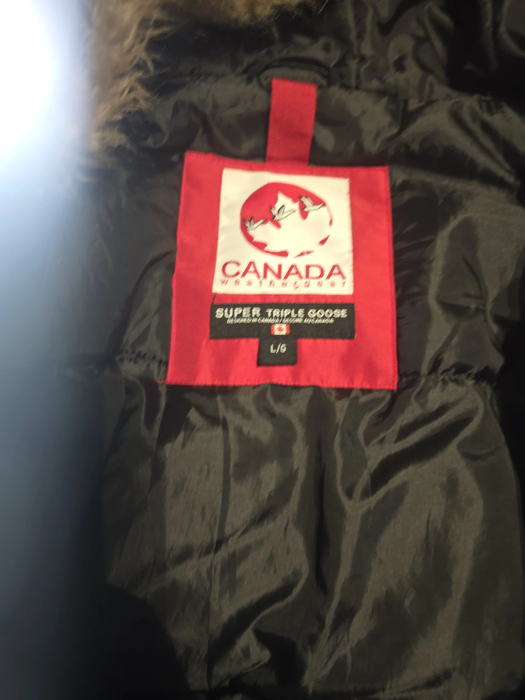 Canada Weather Gear Black Winter Jacket - Size L - photo 2