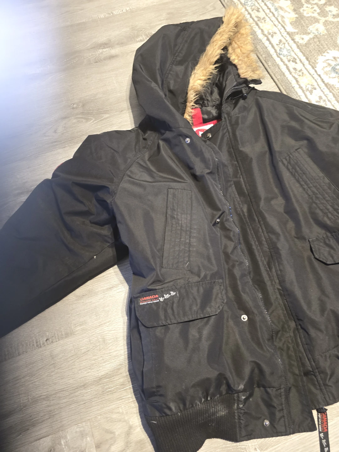 Canada Weather Gear Black Winter Jacket - Size L - photo 3