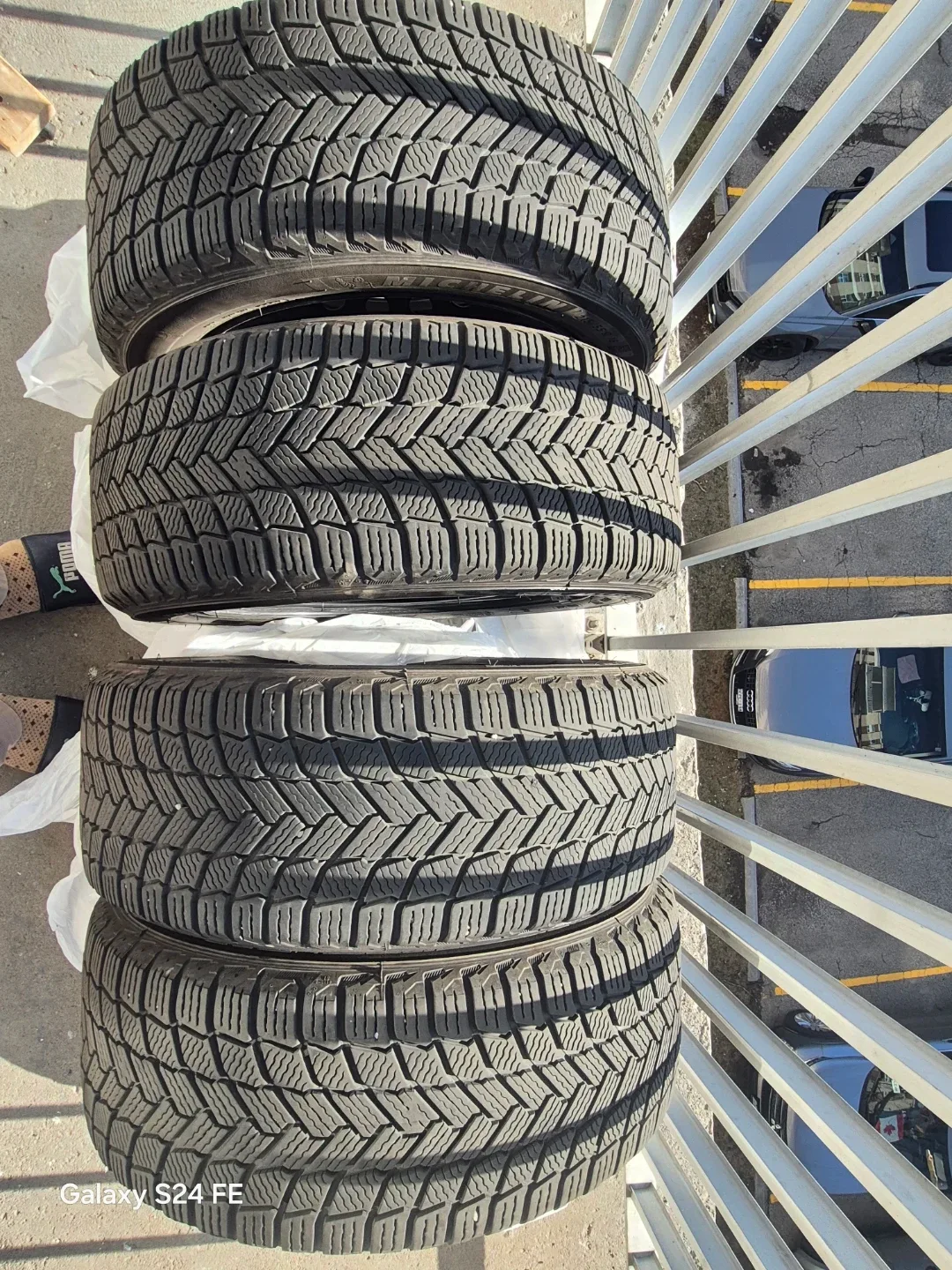 Set of 4 Michelin Winter Tires