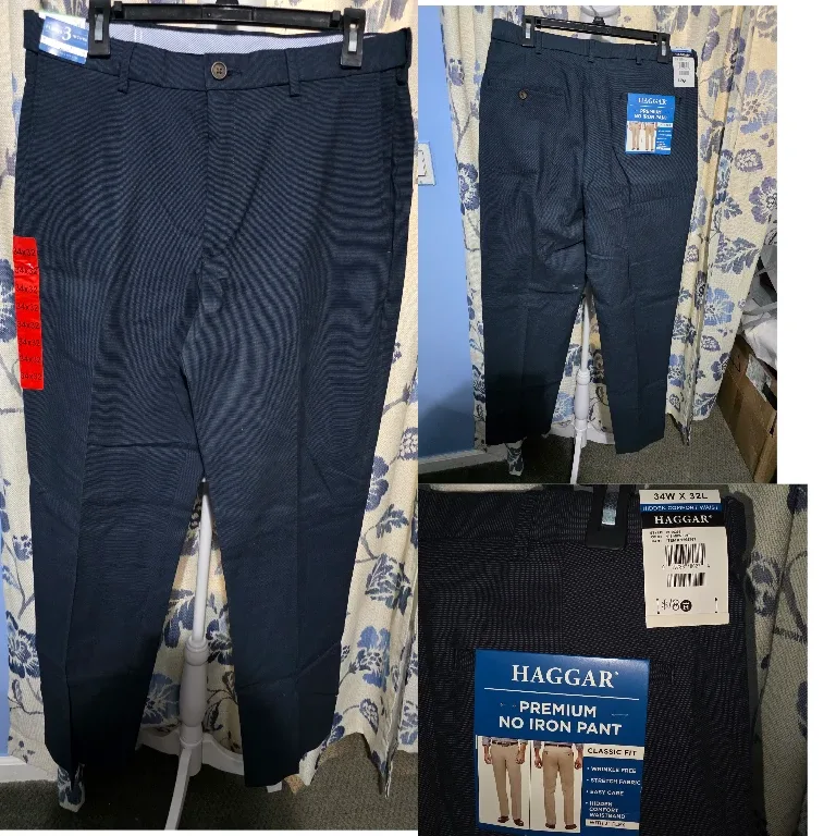 Haggar Premium No Iron Pant 34x32
