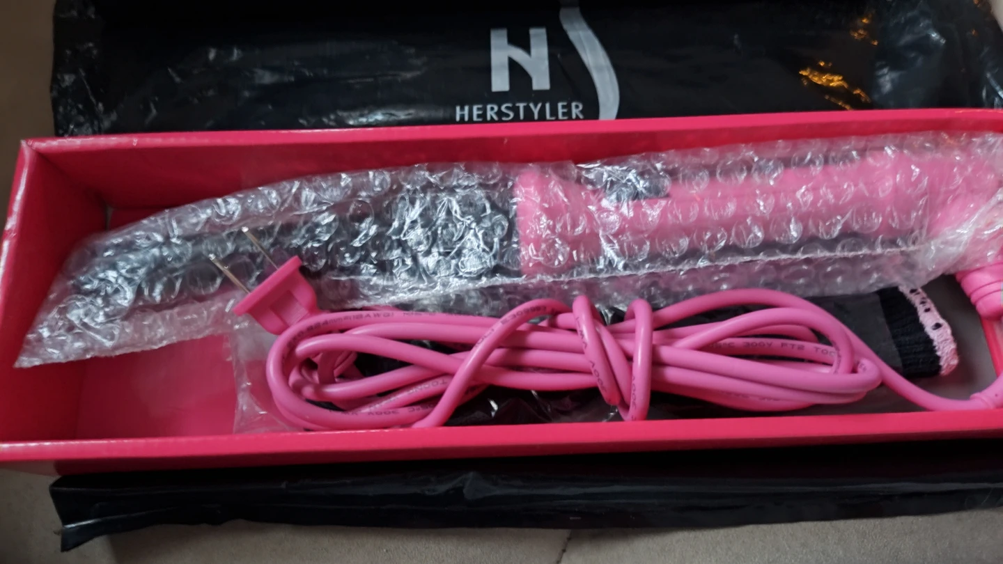 Herstyler Curling Iron - Pink, New - photo 2
