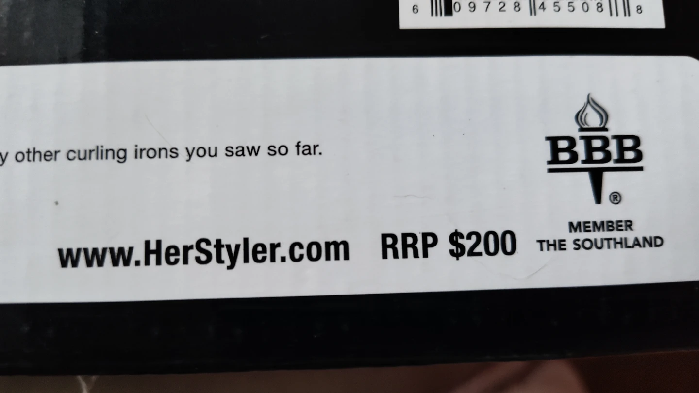 Herstyler Curling Iron - Pink, New - photo 4