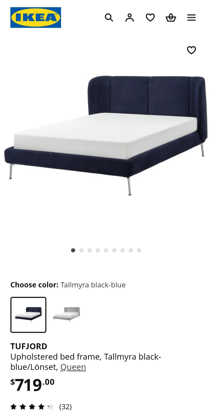‼️Queen Bed Frame with mattress - photo 4