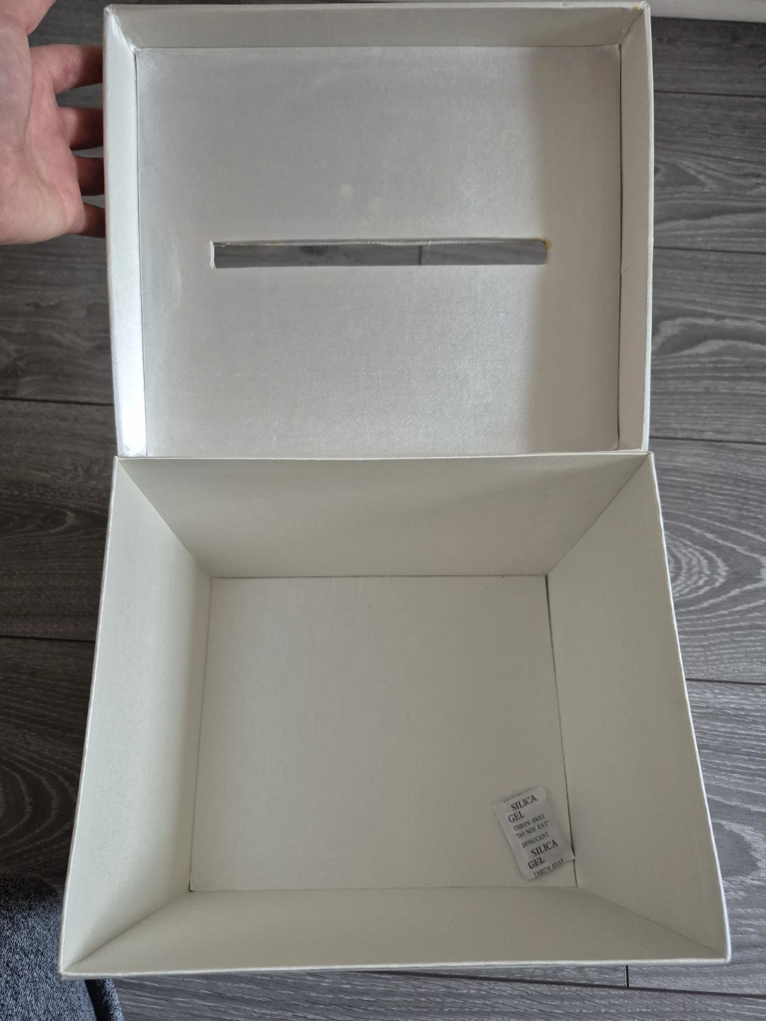 White Wedding Card Box - photo 3