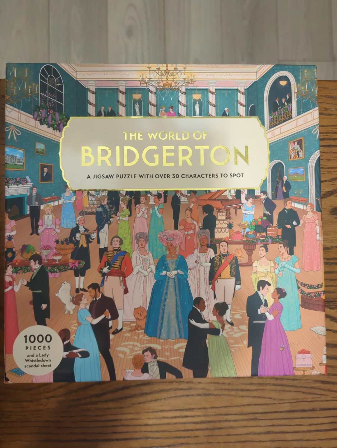 The World of Bridgerton 1000-Piece Jigsaw Puzzle