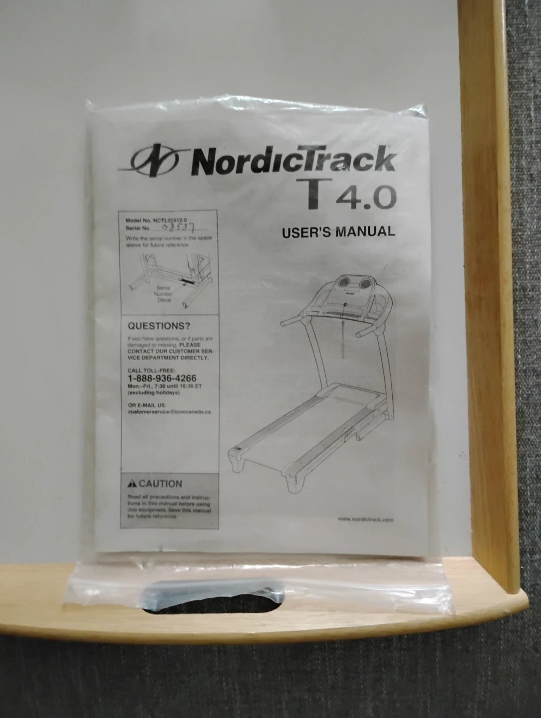 NordicTrack T 4.0 Treadmill - photo 3