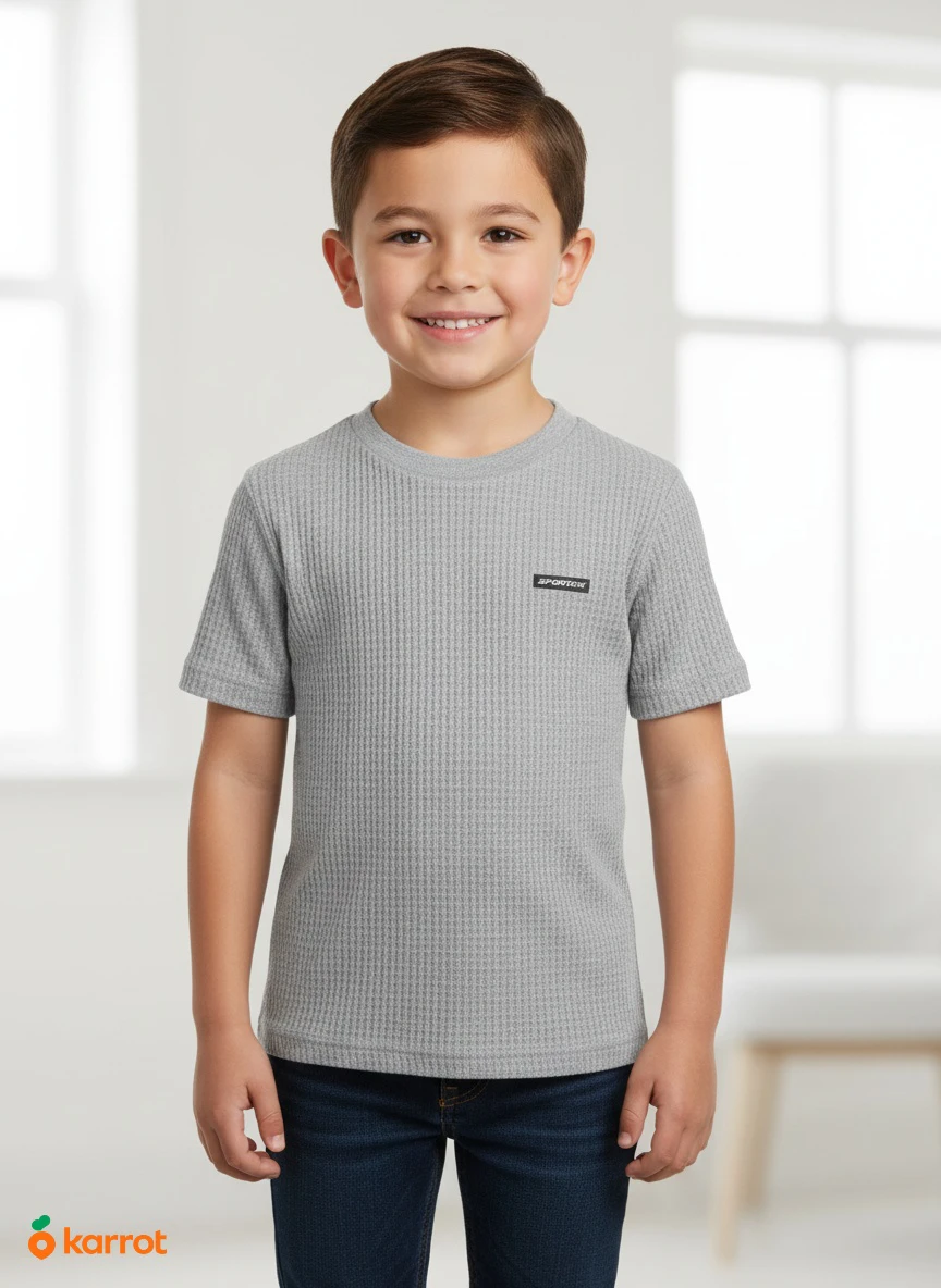 New Sportek Boy's Thermal Top Size XS/TP #Cleanout
