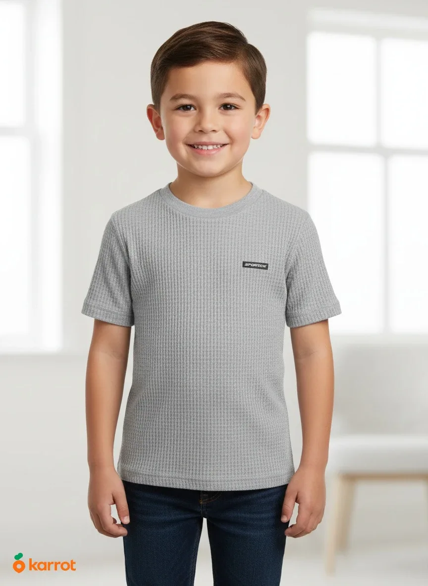 New Sportek Boy's Thermal Top Size XS/TP #Cleanout