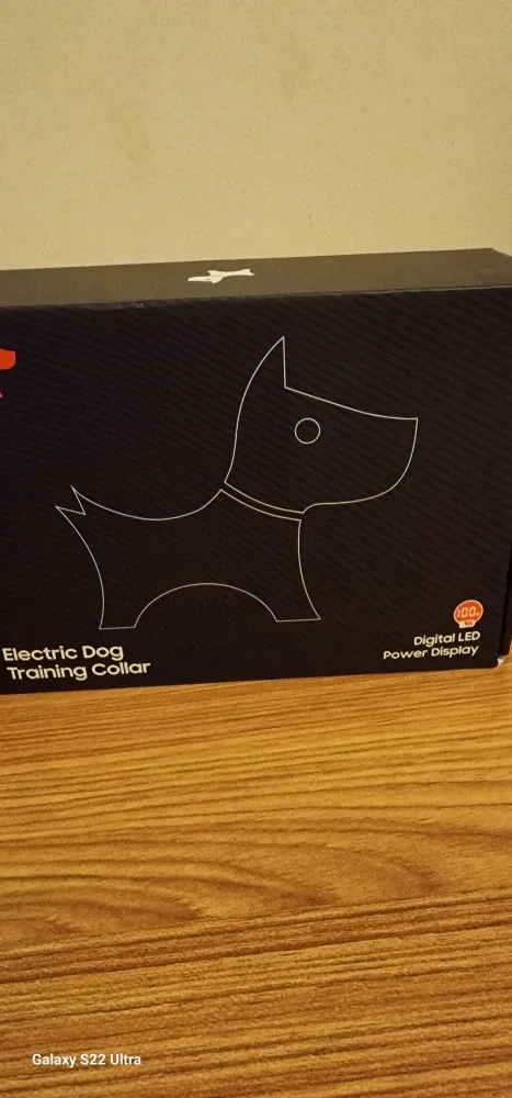 Riroga Dog Training Collar w/ Remote - Black