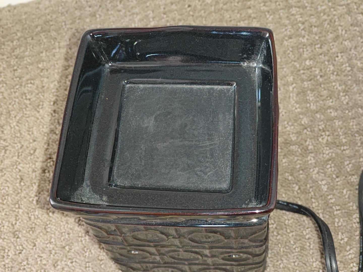 Onyx Scentsy Electric Wax Melt Warmer / Wax Burner Melter - photo 3