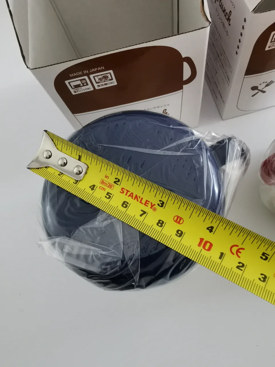 Moritoku Cup Lunch Bento Box - Set of 2 (red/blue) image indicator(4)