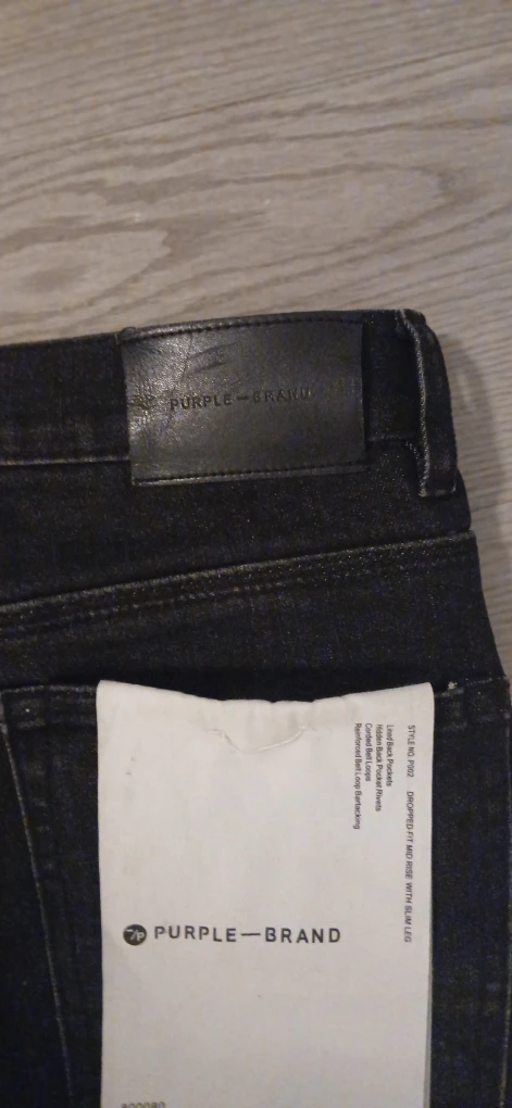 Purple Brand Black Jeans - Size 28 - photo 4