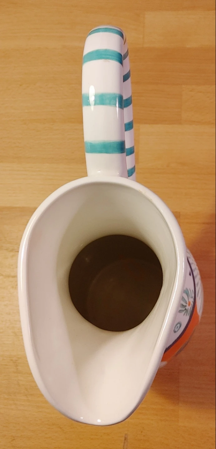 Floral Ceramic Pitcher - photo 5