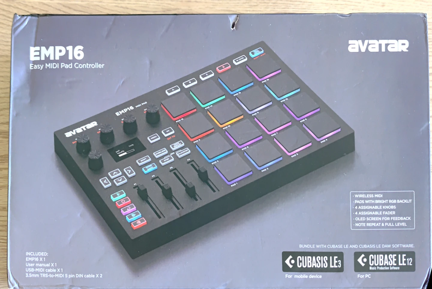 Avatar EMP16 Easy MIDI Pad Controller - photo 2