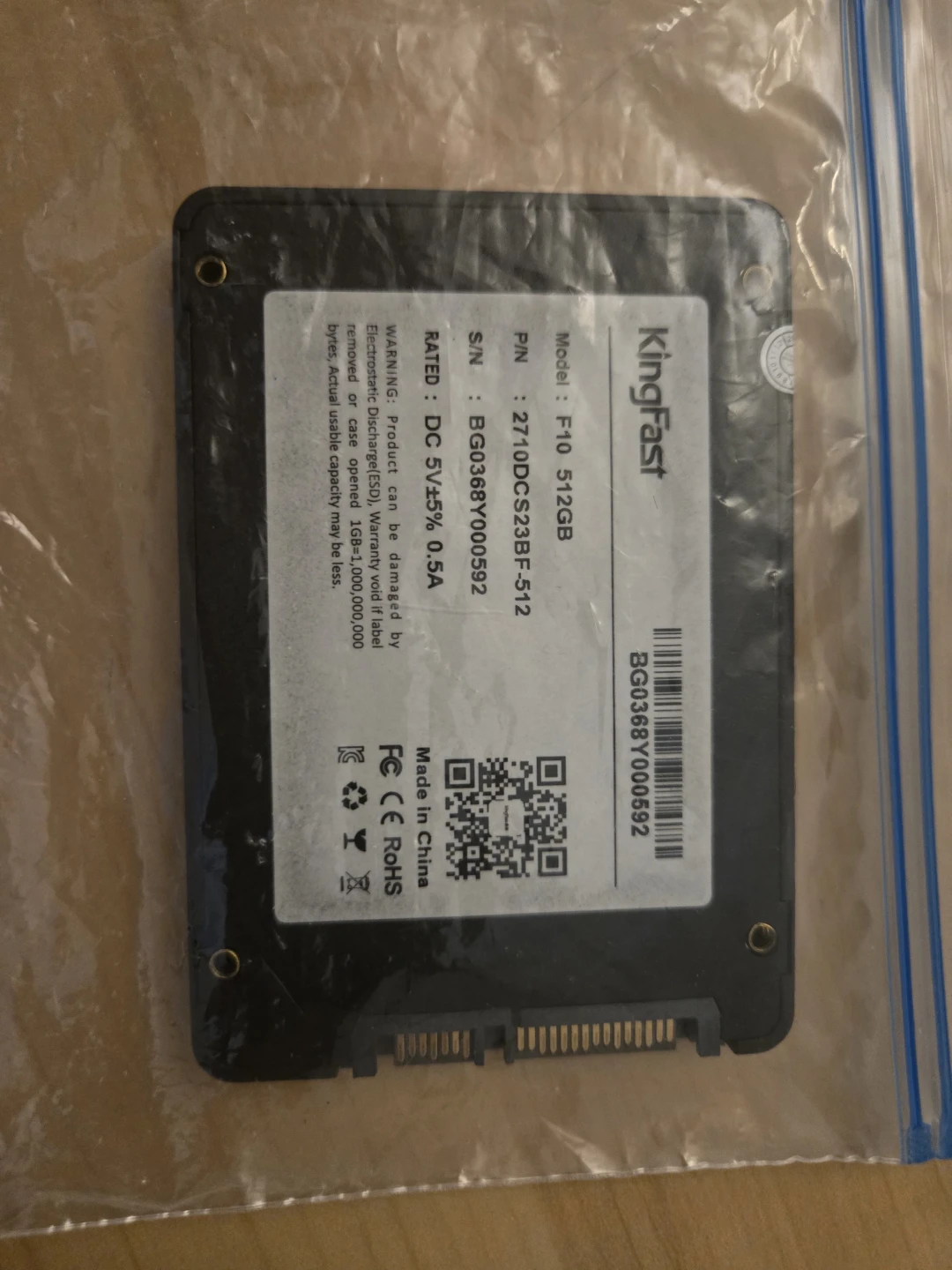 KingFast F10 512GB SSD