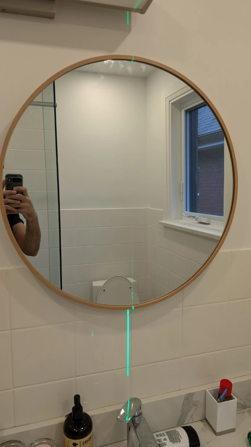 Mounting frames and mirror