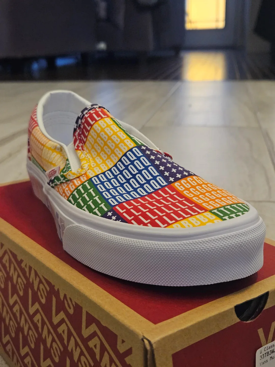 Vans Pride Slip-On Shoes, New in Box image indicator(2)