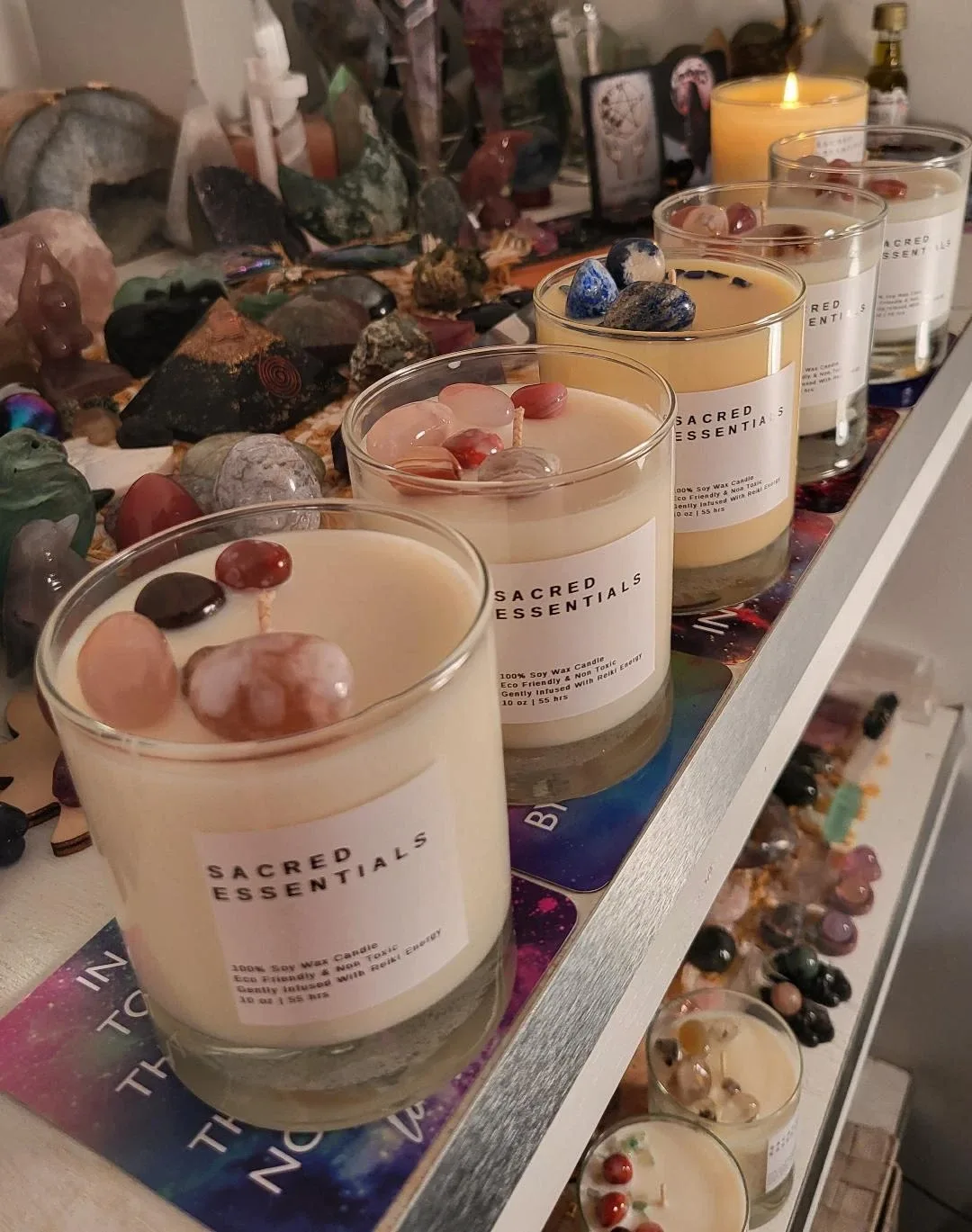 Luxe Gemstone Candles