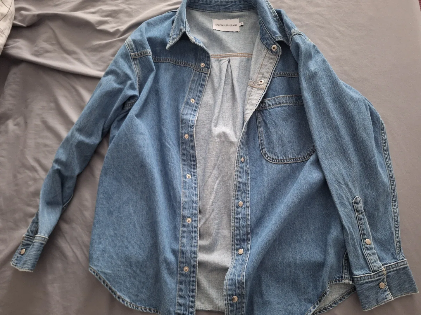 Calvin Klein Jeans Denim Shirt - Size S
