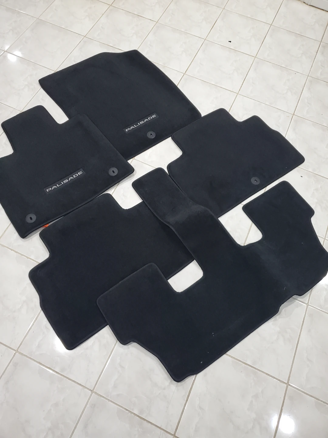 Hyundai Palisade Black Floor Mats - Full Set - photo 5