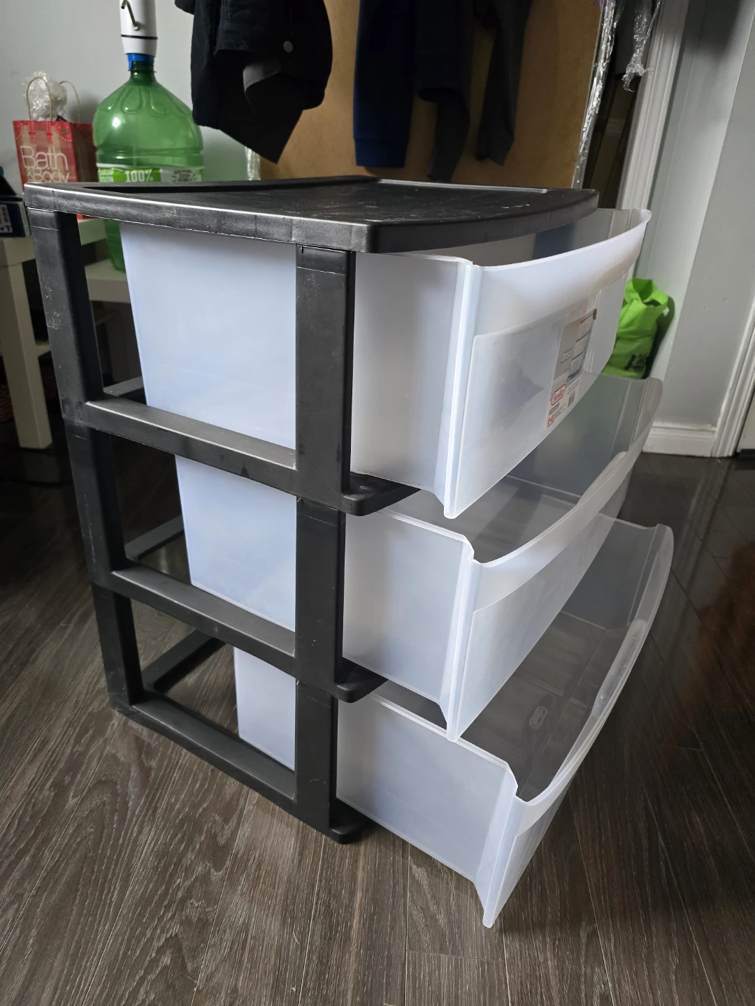 Sterilite 3 Drawer Wide Dresser