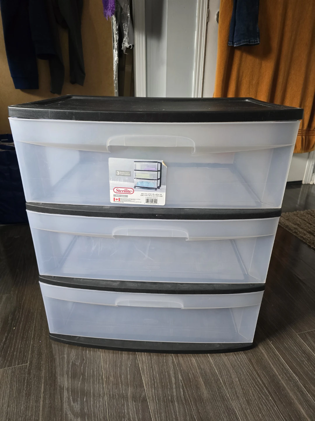 Sterilite 3 Drawer Wide Dresser - photo 2