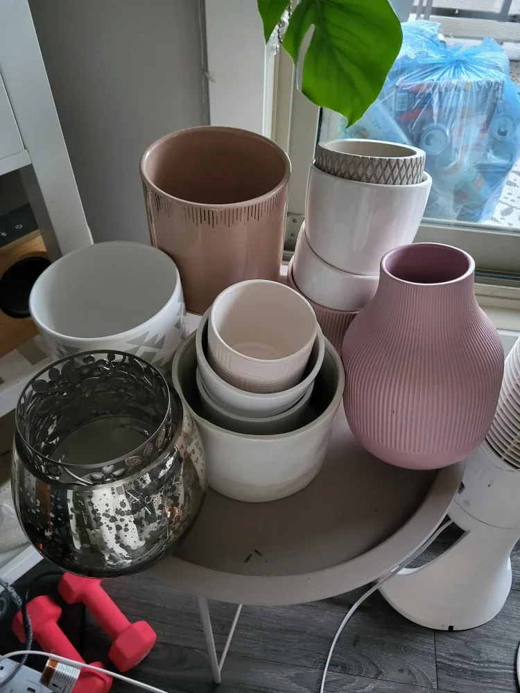 Assorted Ceramic Plant Pots