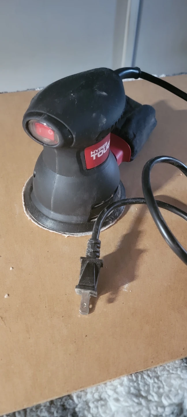 Hyper Tough Random Orbital Palm Sander - photo 4