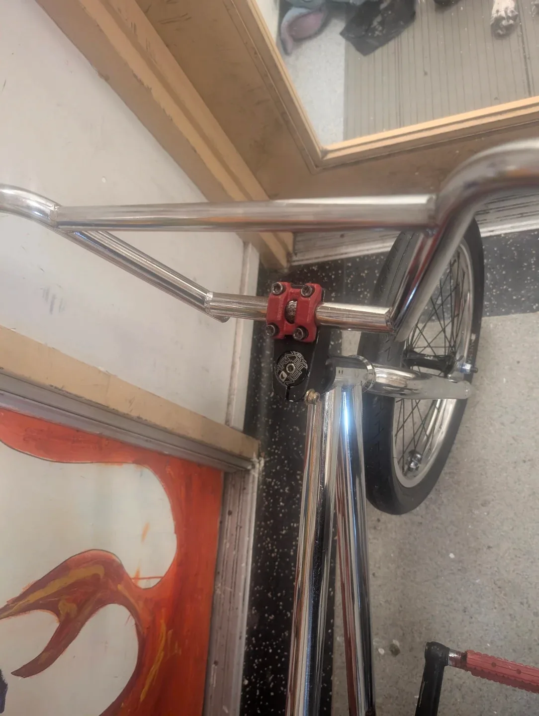 Chrome RADIO BMX Bike with Salt Valon Rims