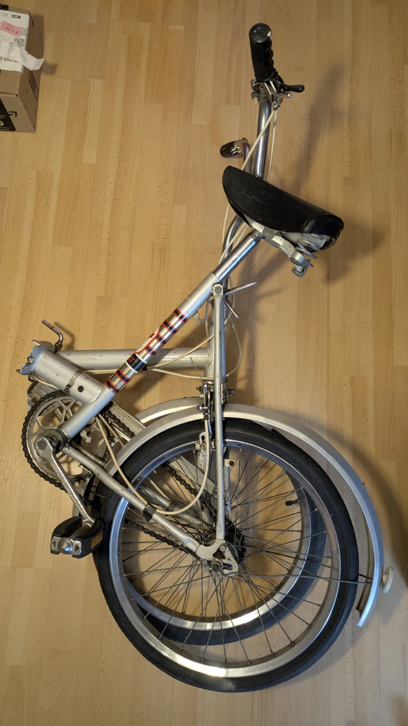 Limited edition Olympic Folding Bike - Silver