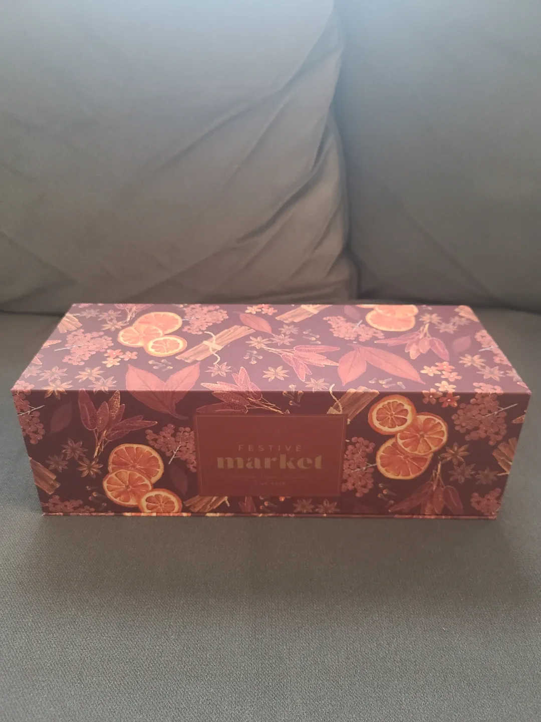 Illume Festive Market Candle Gift Box, Set of 3🕯#Cleanout ♻️