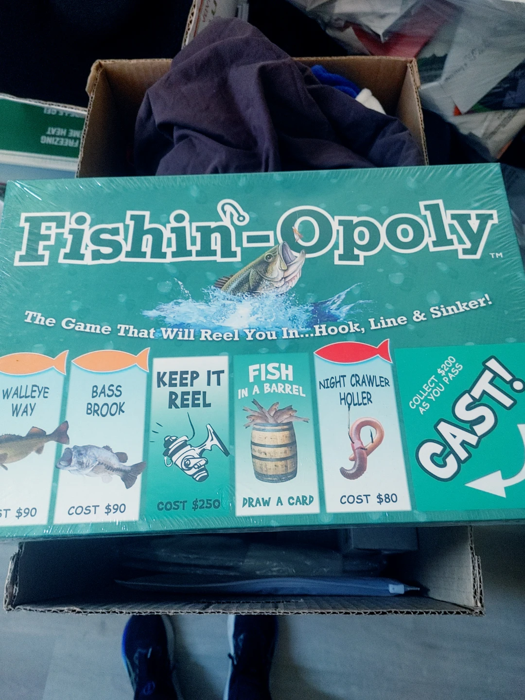 Fishing Monopoly Game