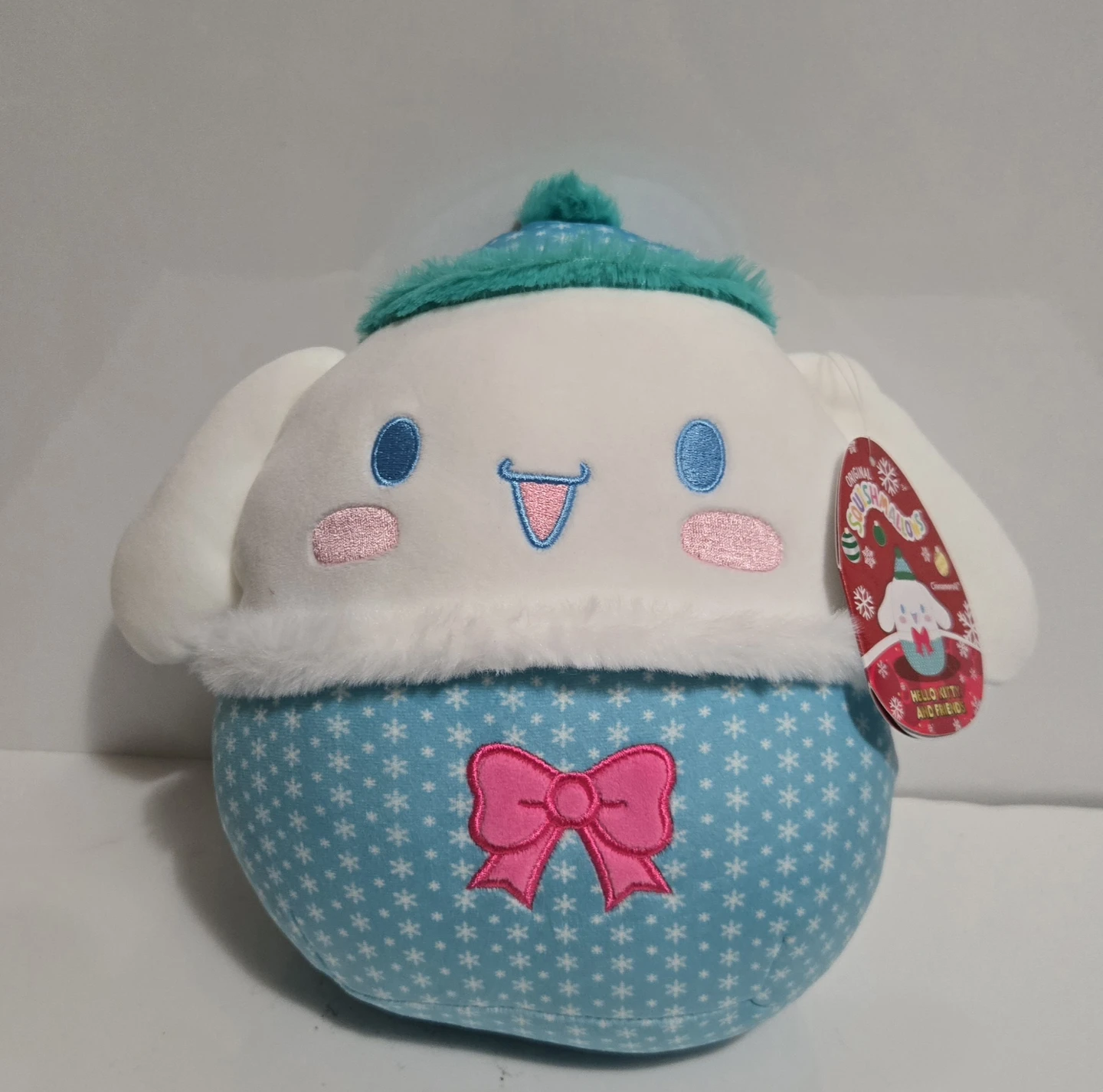 Squishmallows Cinnamoroll Holiday Plush