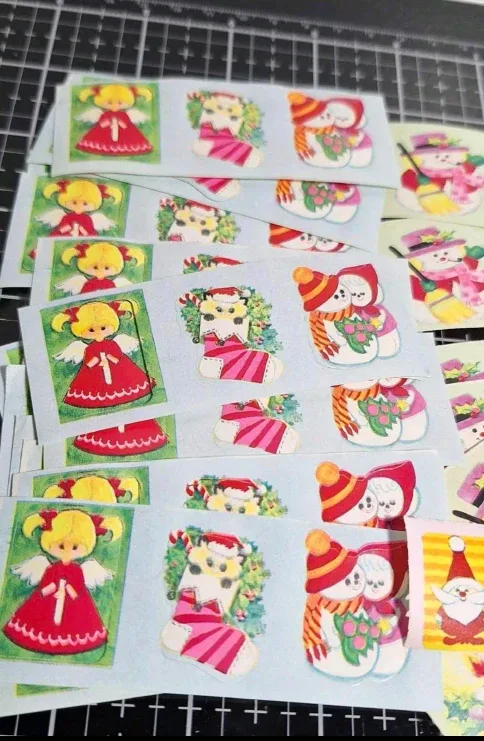 Vintage Christmas Stickers 100+ Pieces image indicator(2)