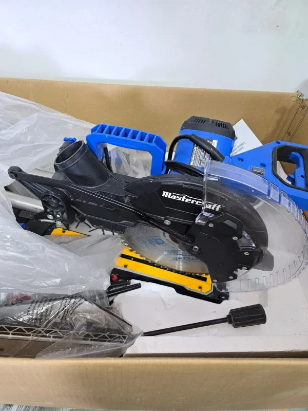 Mastercraft 12" Dual-Bevel Sliding Compound Mitre Saw image indicator(6)